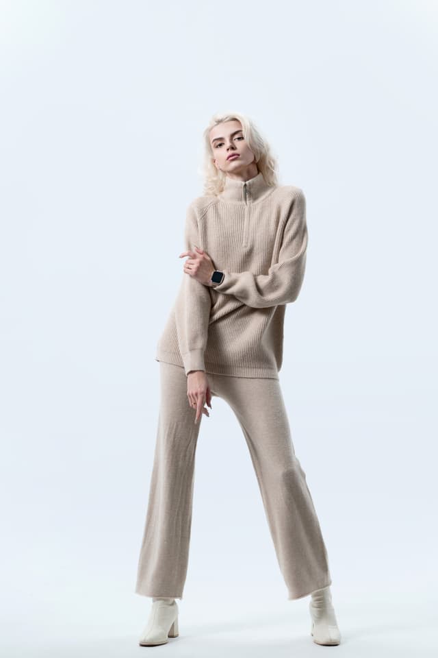 Брючный двойка кашемир